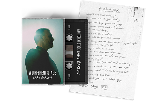 Gary Barlow Cassette with Lyrics